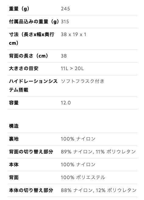 Sサイズ　アクティブスキン12　サロモン　ACTIVE SKIN 12　女性用