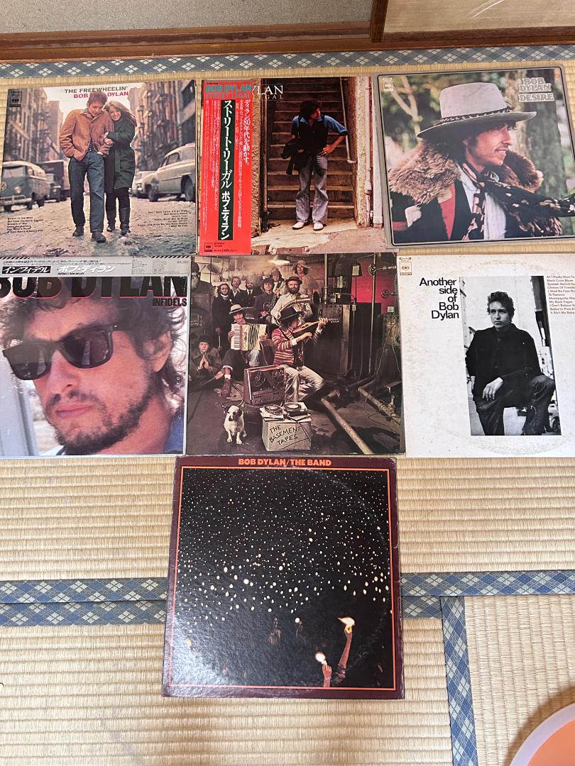Bob Dylan　The Band　　まとめて7タイトル　LPレコード