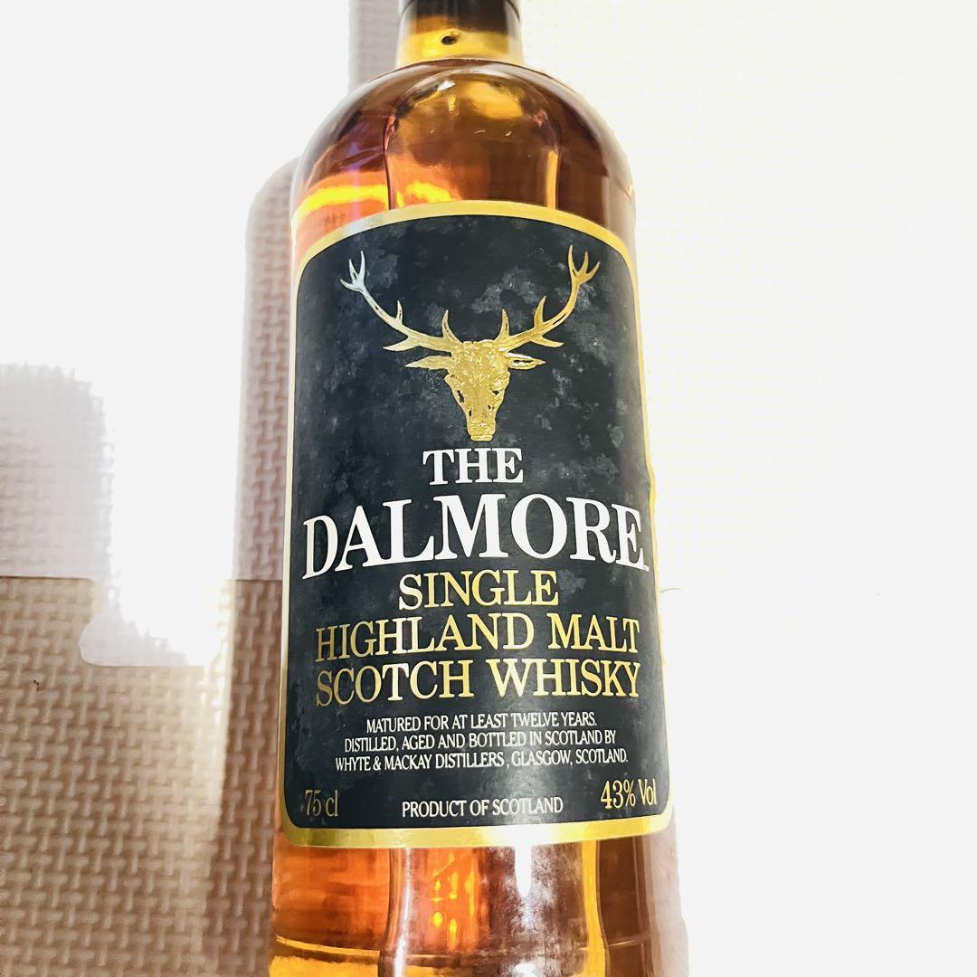 【古酒】 ダルモア シングルハイランドウイスキー 12年 750ml