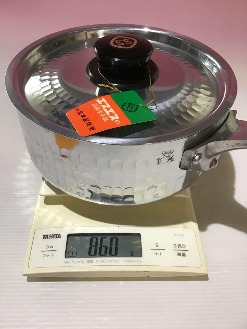 アルミ 手打ち鍋 高純度 熱効率高 打出なべ SS 島本製作所 859g 新品