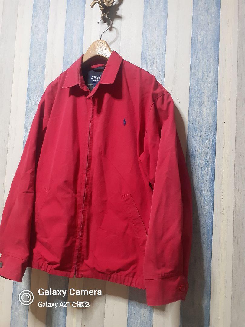 90s ポロバイラルフローレン/裏地付き/スウィングトップ/MEN'S-S