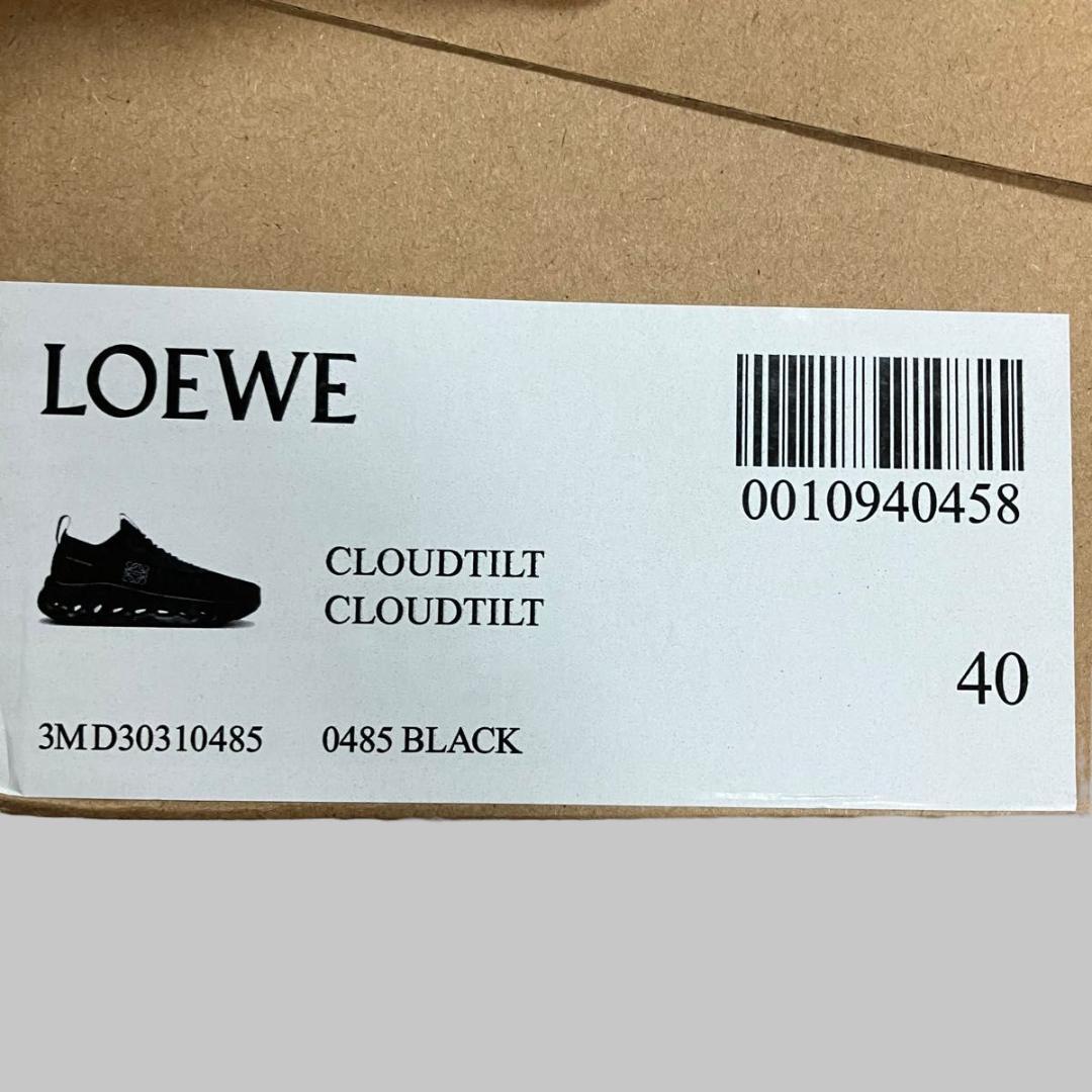 未使用保管品　LOEWE ×On Cloudtilt スニーカー25cm