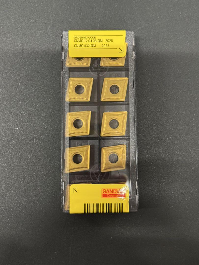 CMMG120408-QM 2025 切削チップ(10個入り)