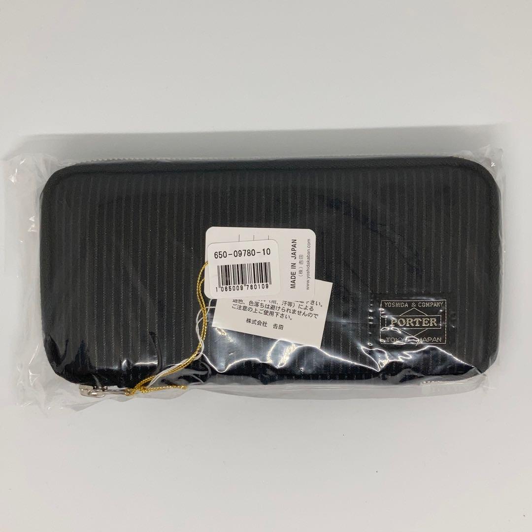 【新品未使用】Porter Drawing Long Wallet ブラック 画像5