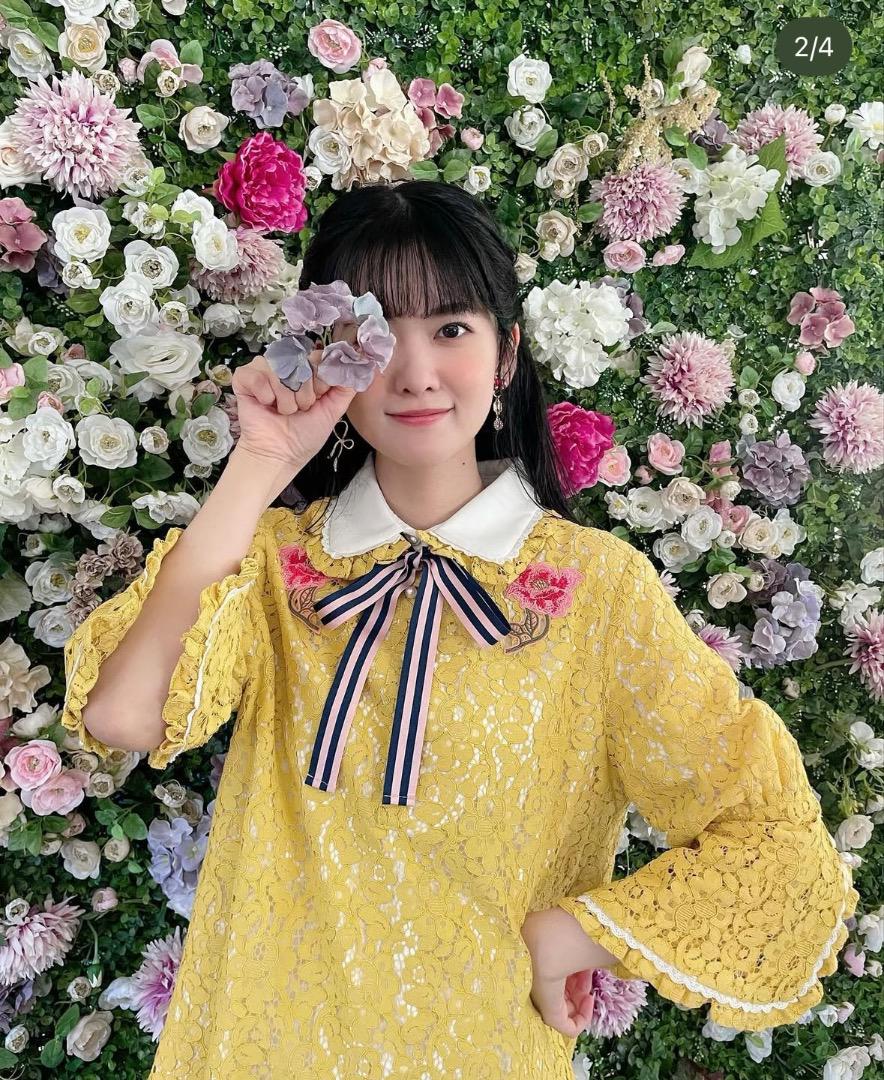大西亜玖璃さん着用　NMB48山本彩加さん着用　sisterjane ワンピース