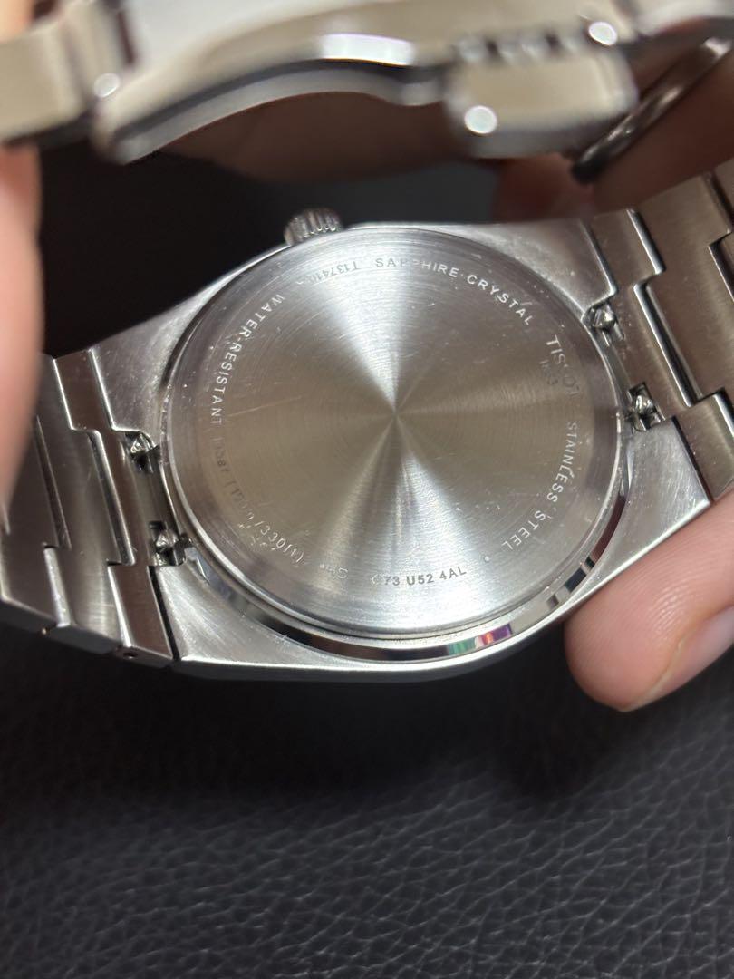 TISSOT PRX ブラック ティソ 腕時計