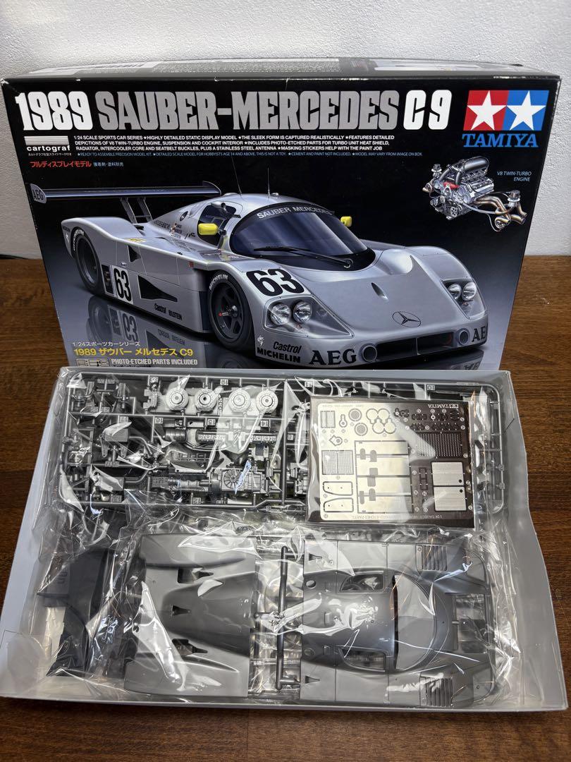 タミヤ 1/24 ザウバー メルセデス C9 エッチングパーツ付き 未開封品