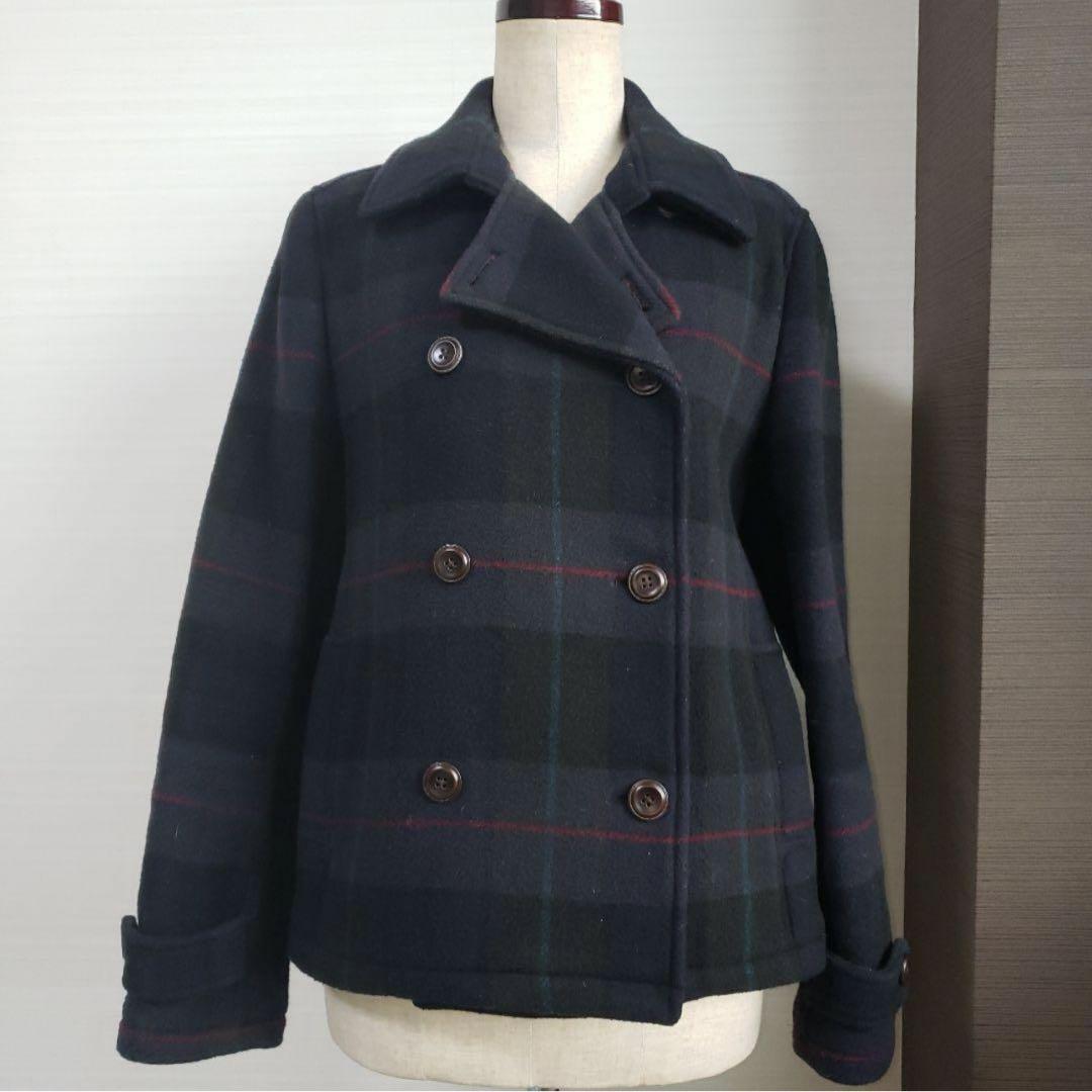EASTBOY  金ボタン タータンチェック チェスターコート EASTBOY 金ボタン タータンチェック チェスターコート 楽天市場