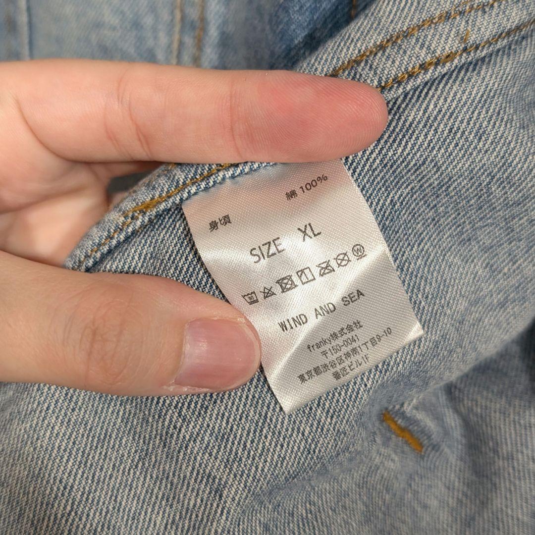 ジャケット・アウター wind and sea BAND DENIM JACKET