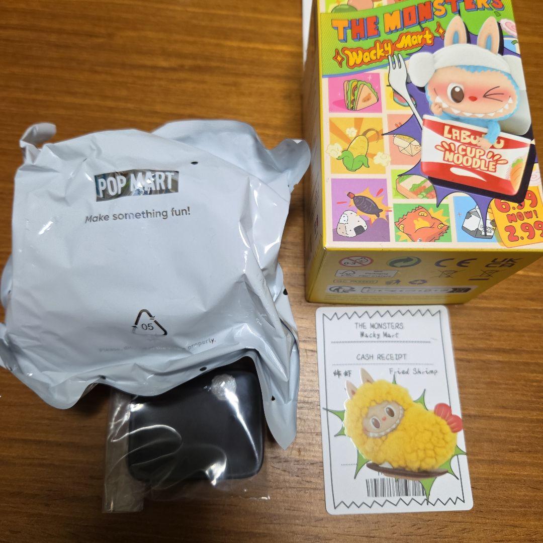 THE MONSTERSwacky mart ワッキーマート　エビフライ POP MART 【ポイント5倍】 正規品 即納 POPMART THE MONSTERS