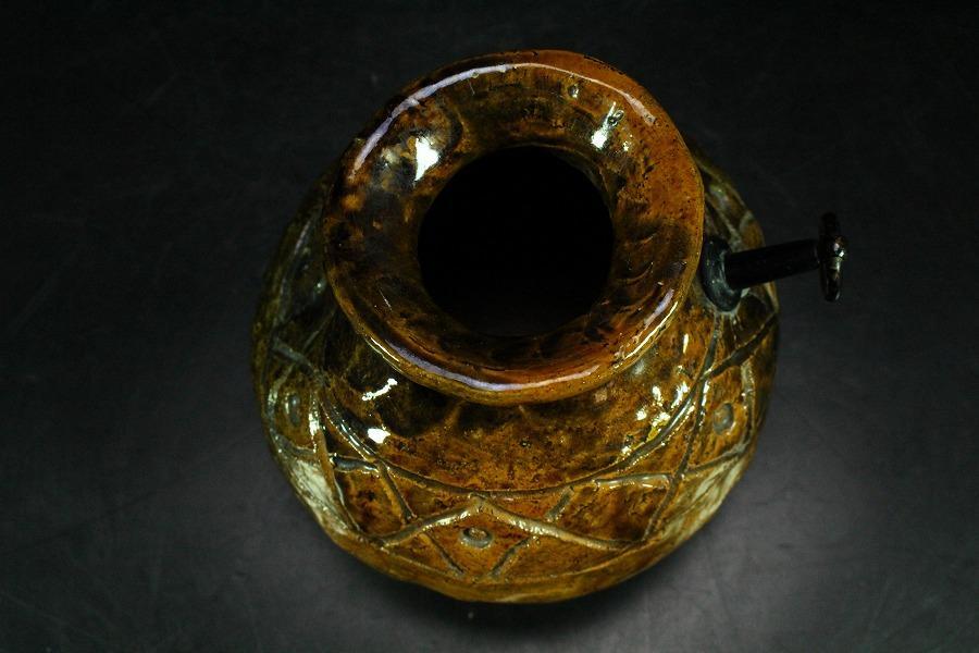 茶道具 大樋長楽 蹲花生 共箱(K-A654) - メルカリ