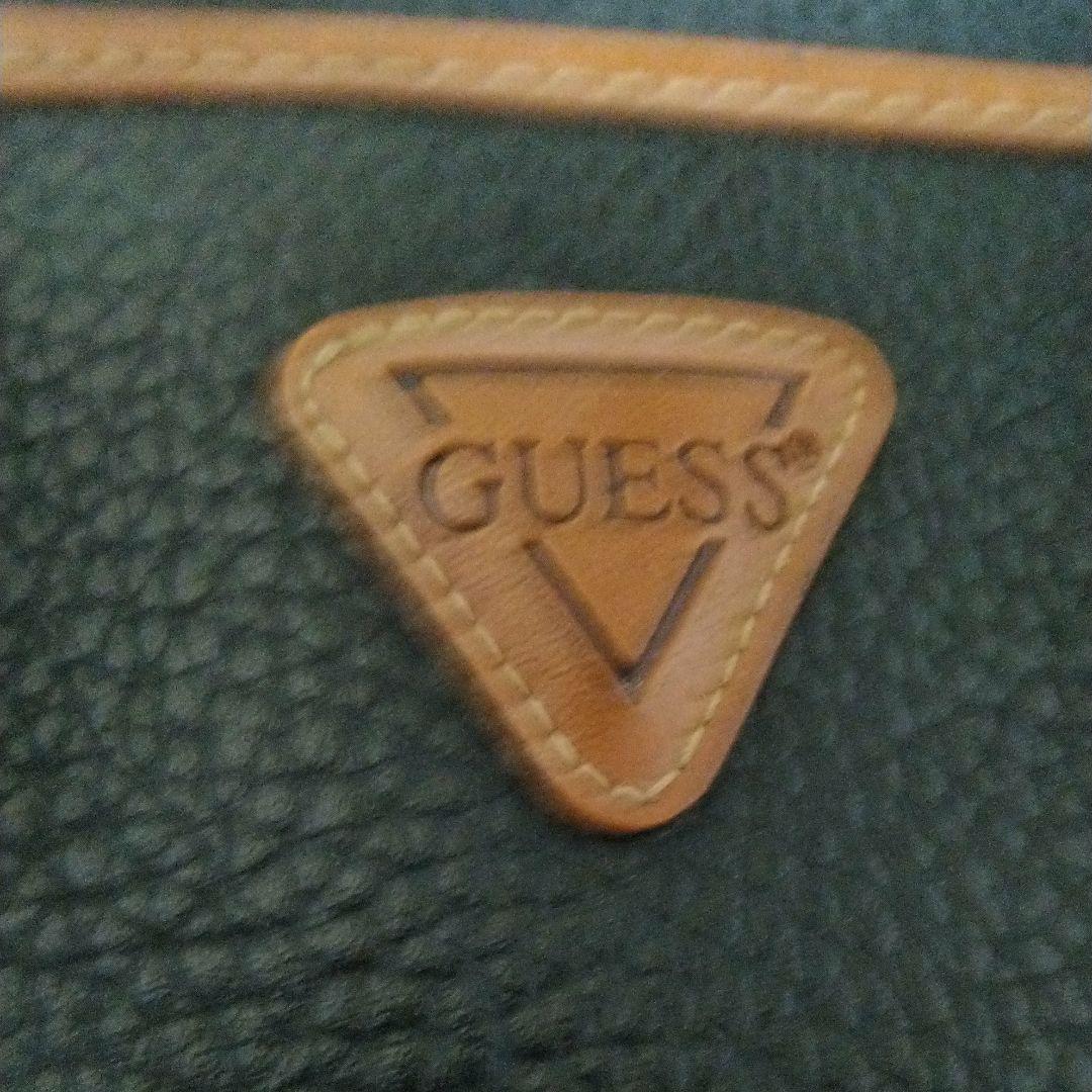 guess 茶色と黒のバッグ