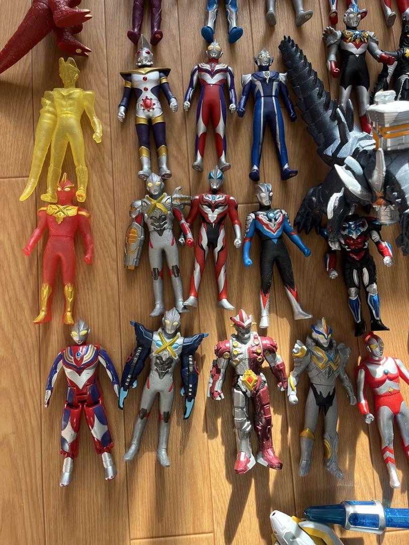 ウルトラマン 対決セット まとめ　フィギュアセット売り　怪獣　エックス　ジード