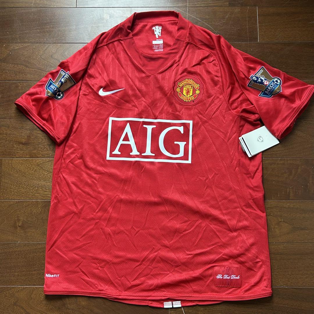 Manchester United 07/08 L パッチ付き スコールズ18 Manchester United 07/08 L パッチ付き スコールズ18 - メルカリ