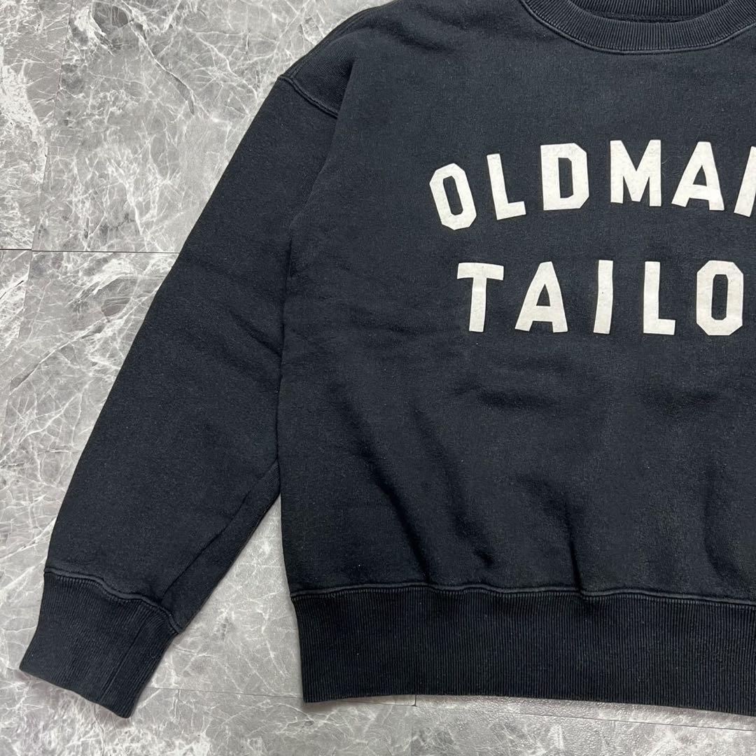 R&D.M.Co- ロゴ スウェット オールドマンズテーラー♡ R&D.M.Co- ロゴプリントスウェット黒36