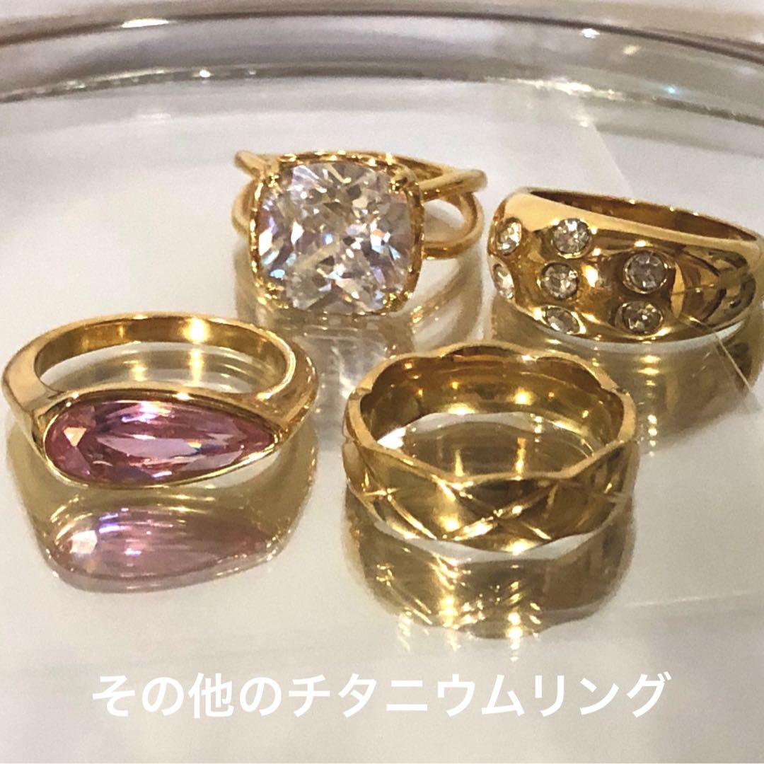 ギフト推奨】Titanium チタニウム錆びない分厚い18金❤️12-16