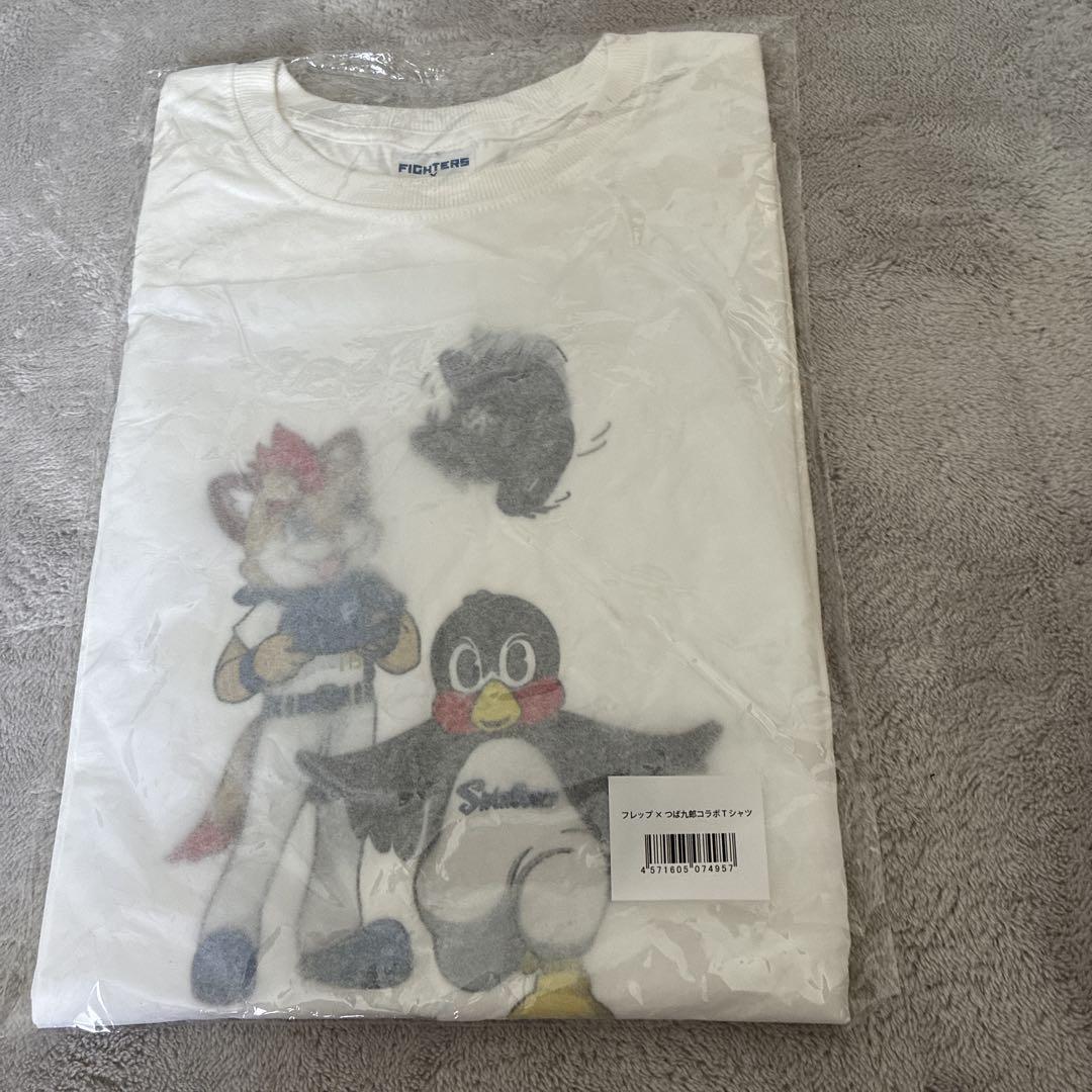 日ハム ヤクルト フレップ×つば九郎コラボ Tシャツ FAV限定