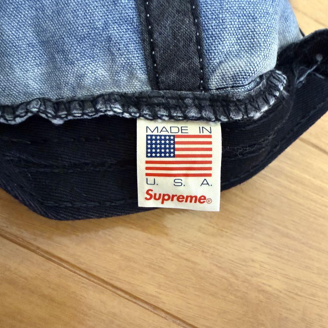 帽子 Supreme Washed Chambray S Logo 6-Panel