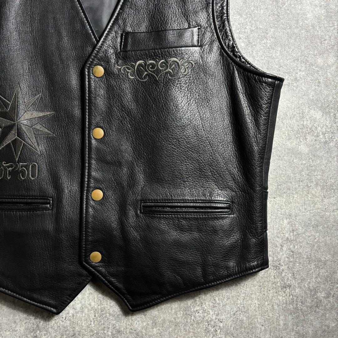 トップス 1990's VINTAGE BEST LEATHER WESTERN