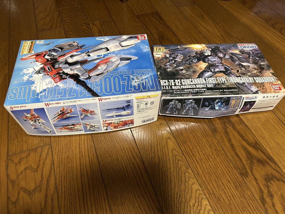 ガンプラ MG Zプラス HGガンキャノン