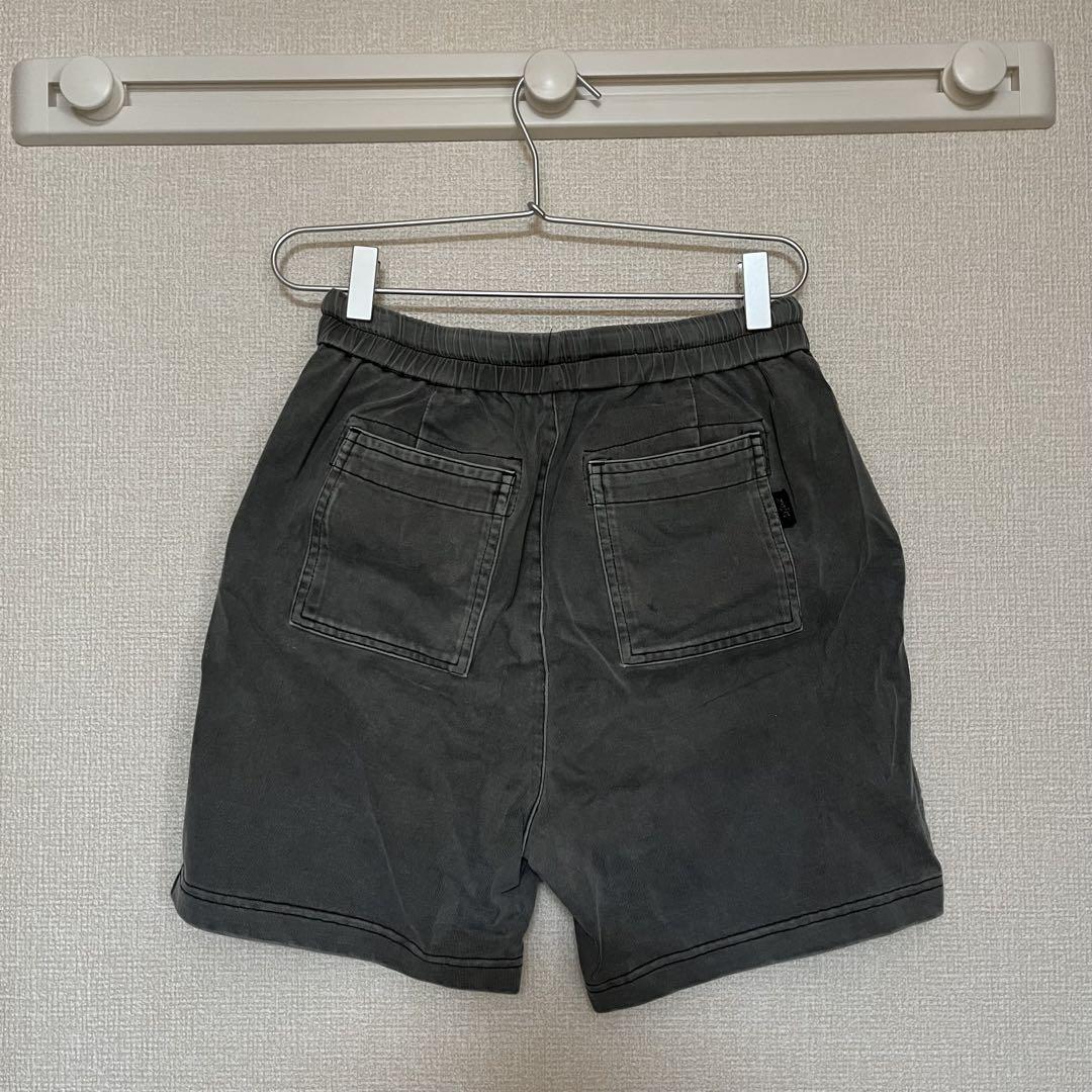 グレーショートパンツ ゴムと紐付き Right-on ライトオン M メンズ 男性 ショートパンツ ハーフ