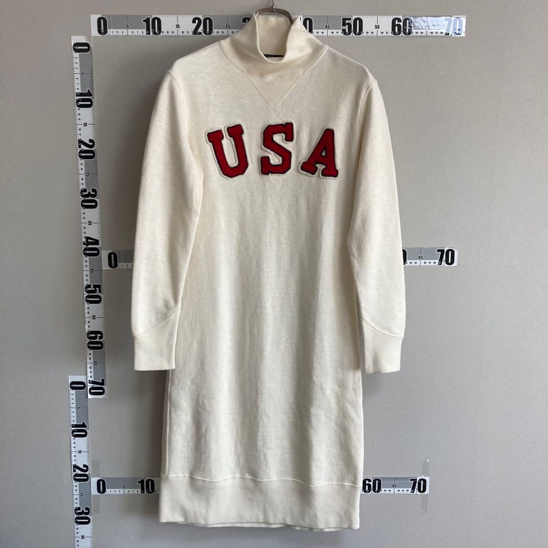USAロゴラルフローレン RALPH LAUREN ワンピース M スウェット USAロゴラルフローレン RALPH LAUREN ワンピース M スウェット