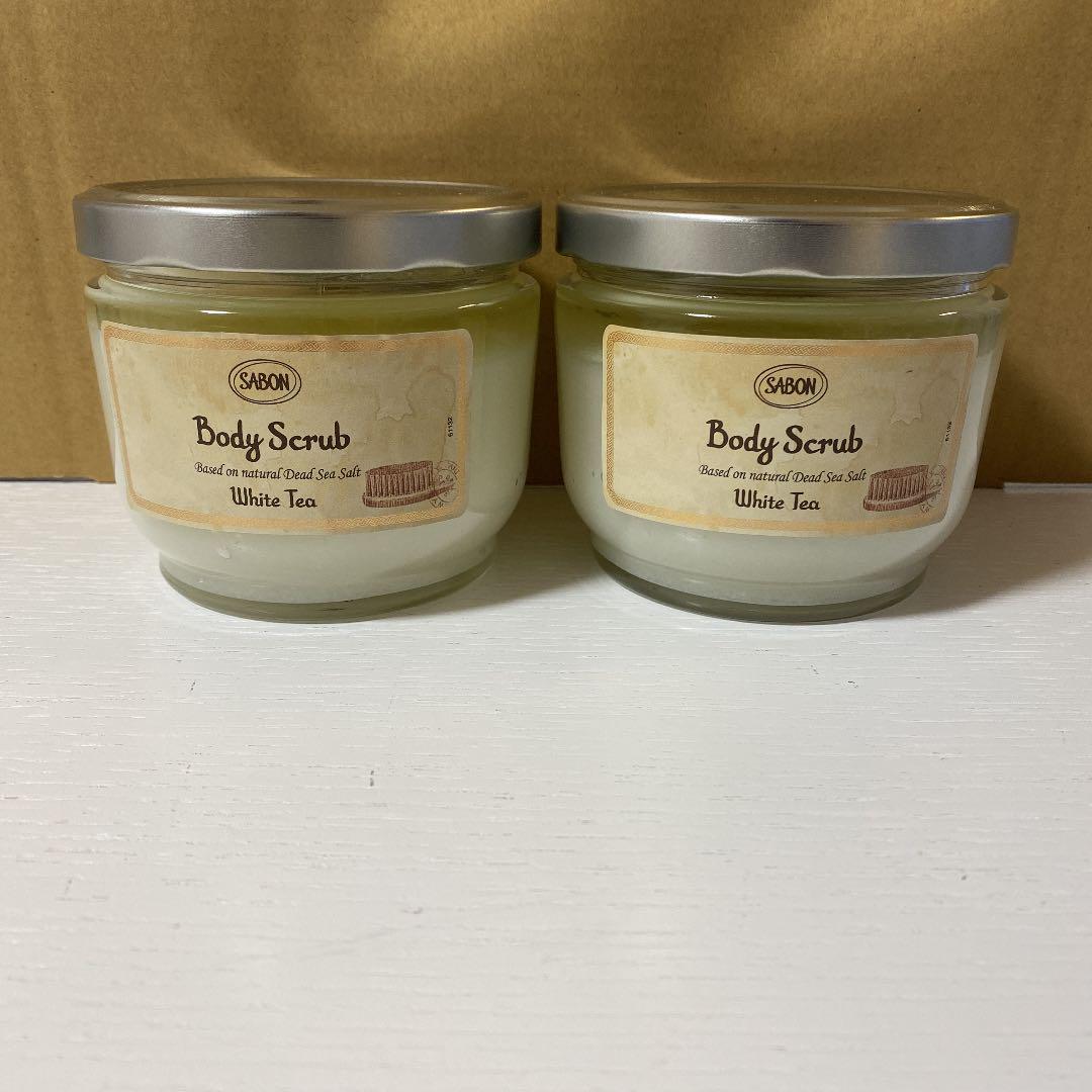 ブラウン系最終決算 SABON ボディスクラブホワイトティー 600g 2個セット その他 オーラルケアブラウン系¥6,