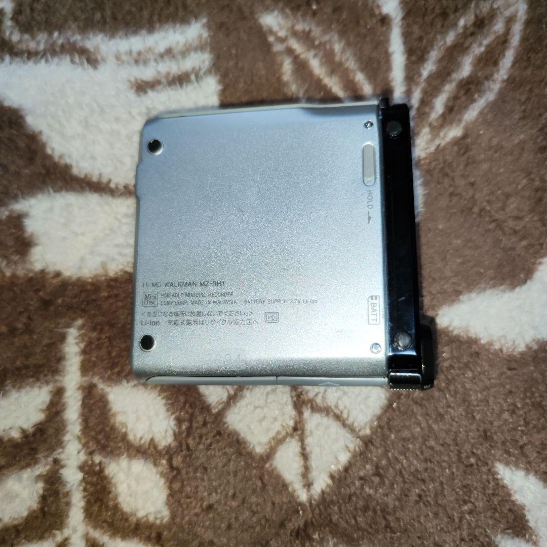 完動品　難あり　SONY ポータブルMDレコーダー MZ−RH1　Hi-MD