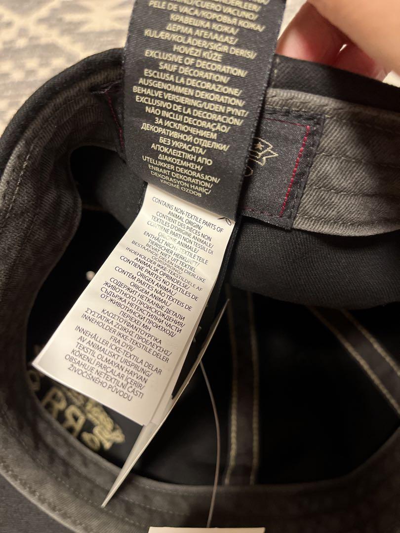 RRL cap Ranch ロゴ ツイル キャップ 黒 ダブルアールエル