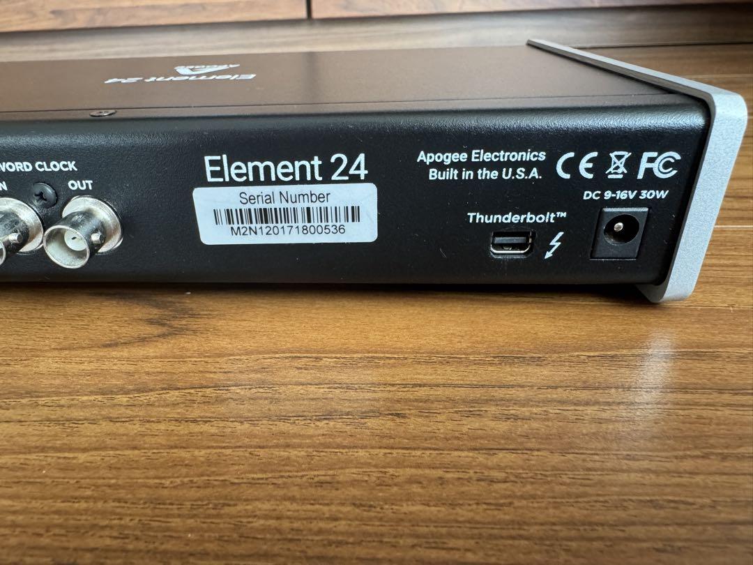 APOGEE Element 24 オーディオインターフェース