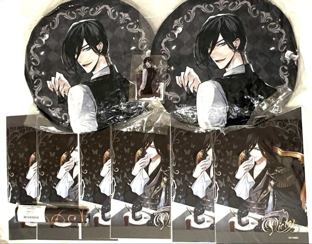 イケメンヴィラン/ちゃれくじ/ヴィクトル/クッション/アクスタ/缶バッジ/A賞 イケメンヴィラン/ちゃれくじ/ヴィクトル/クッション