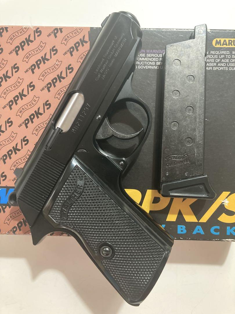 2025年新作 PPK／S ワルサー マルゼン製 動作快調 ガス でもマガジン トイガン