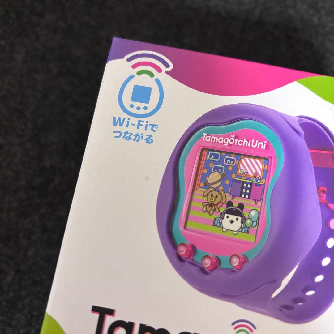 たまごっち ユニ パープル 本体＋付属品BANDAI YUZUMIYA_COM
