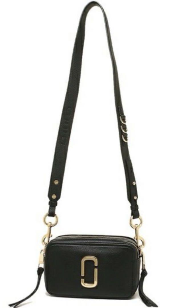 美品⭐︎MARC JACOBS ブラックショルダーバッグ