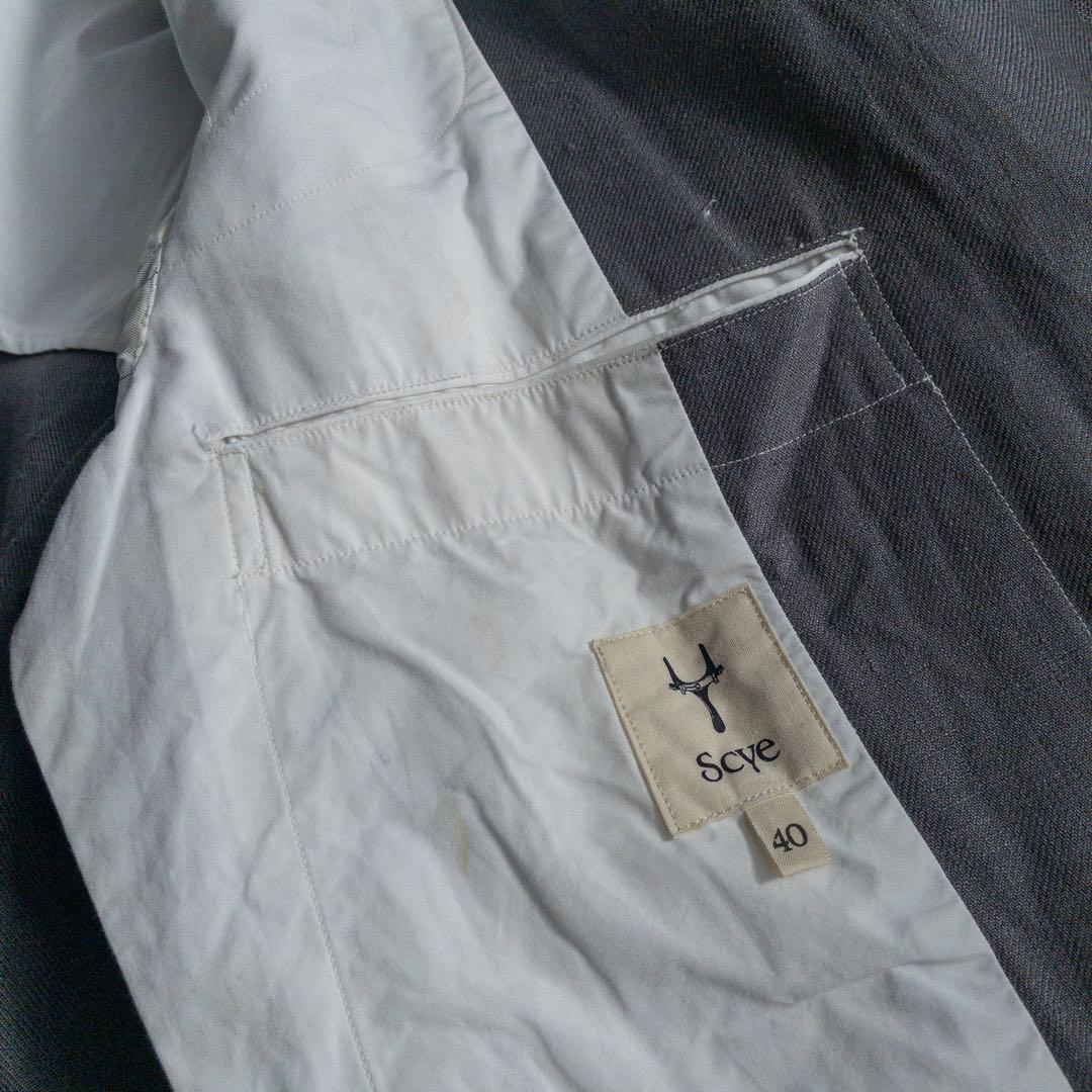 Scye Linen Serge 2B Blazer