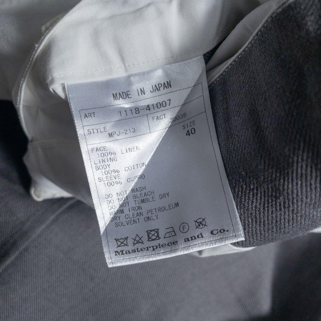 Scye Linen Serge 2B Blazer