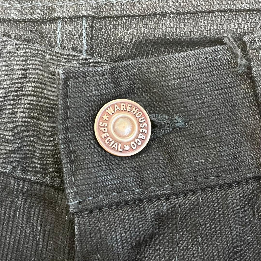 ウエアハウス 1096 W30 ブラックピケ 2回だけ着用