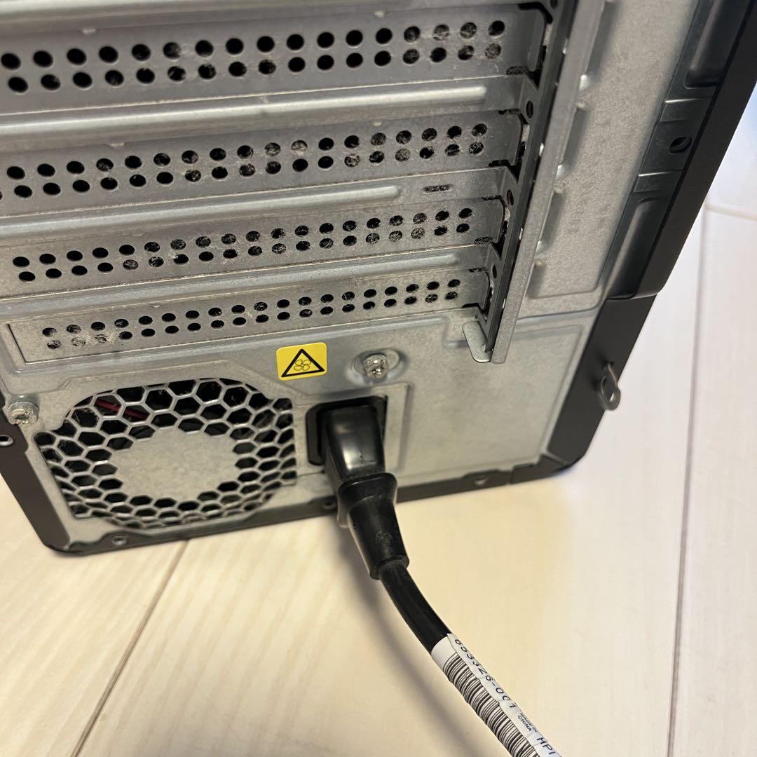 サーバー hp Pavilion Desktop 590-p0102jp SSD 16G