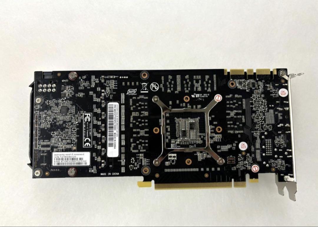 【未使用】Palit GeForce GTX1070Ti DUAL 8G