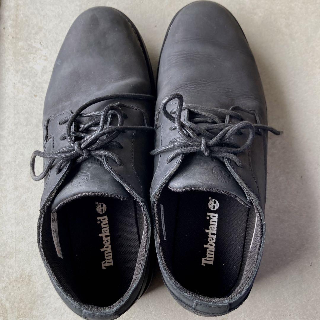 ぴー様ご予約済Timberland 黒レースアップ ウォータープルーフシューズ