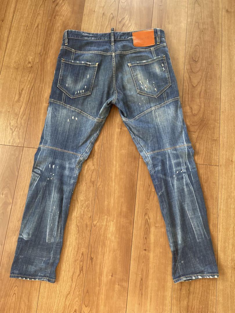 【DSQUARED2 】48号型 メンズ　ダメージジーンズ