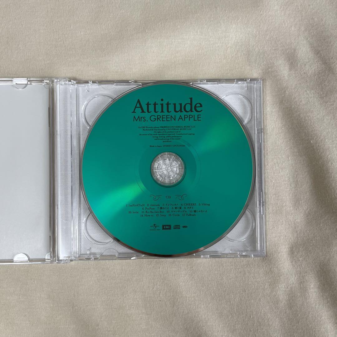 Attitude Mrs. GREEN APPLE 初回限定盤 ミセス CD