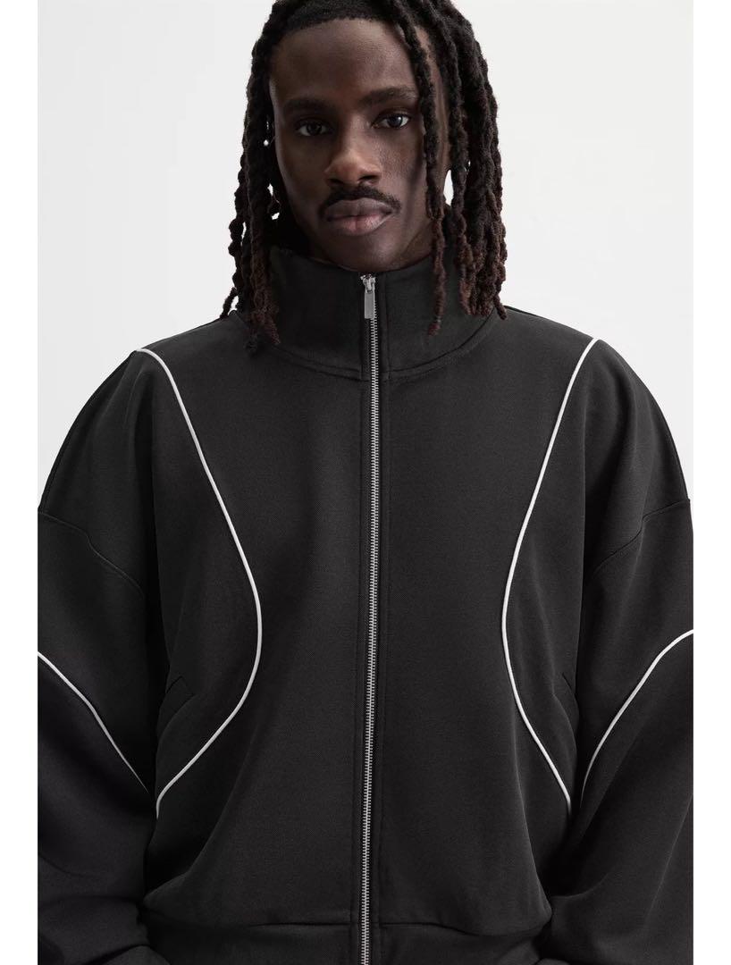 完売品 ZARA コントラストテクニカルジャケット M新品タグ付き