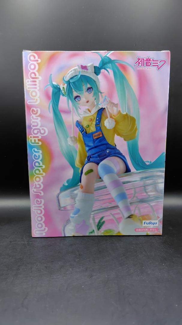 匿名配送】初音ミク ぬーどるストッパー アネモネ ロリポップ