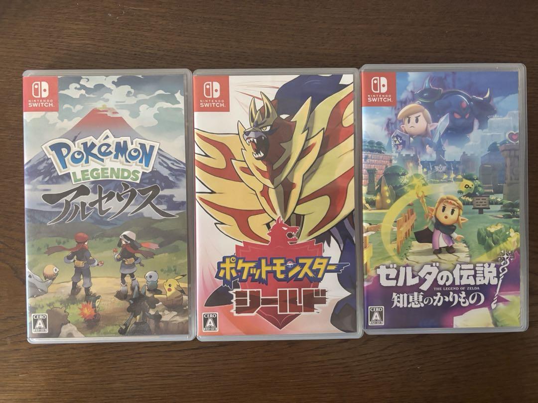 switch ソフト まとめ売り ポケモン ゼルダ