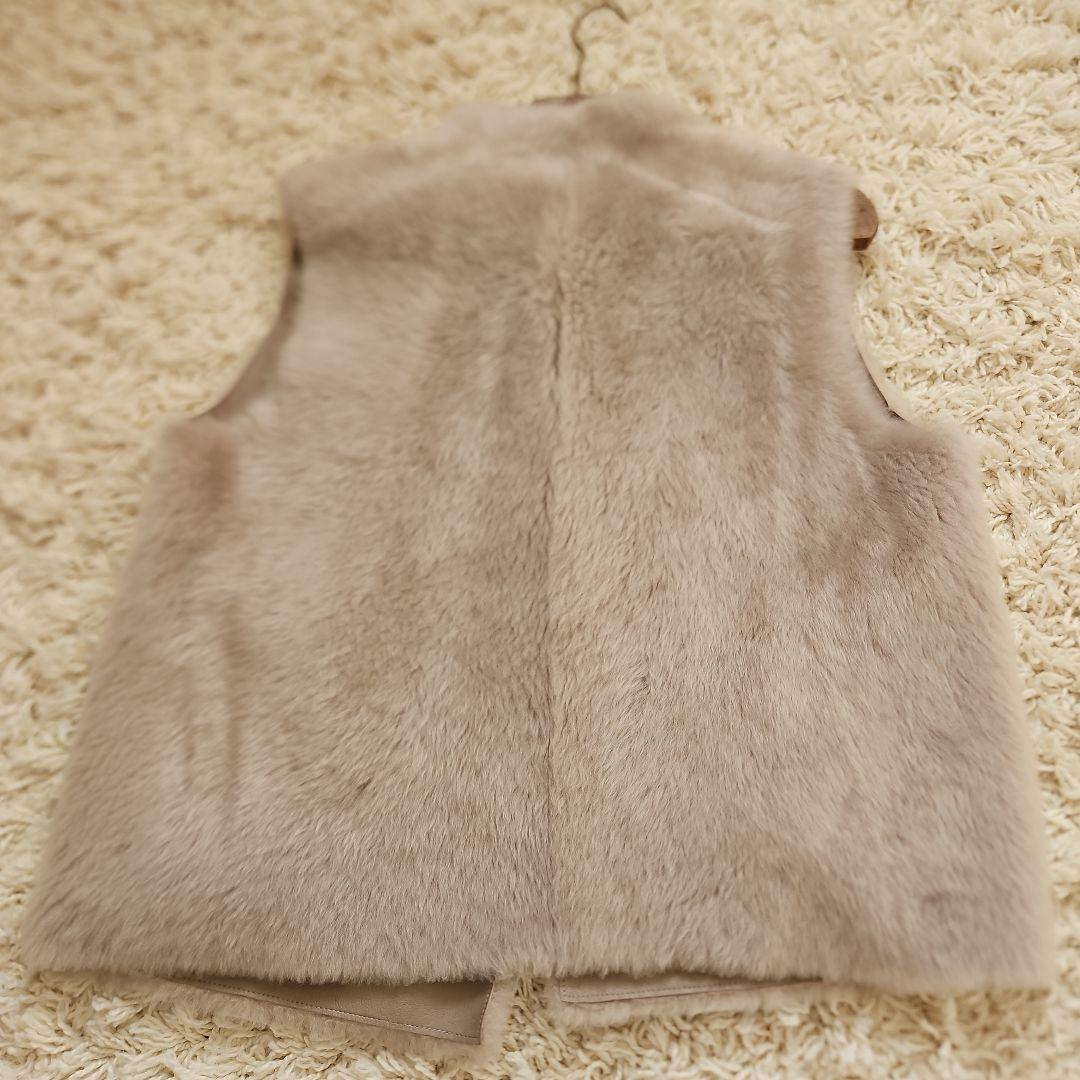 セオリーリュクス Shearling Osse 羊革 リバーシブル ファーベスト セオリーリュクス Shearling Osse 羊革 リバーシブル ファーベスト