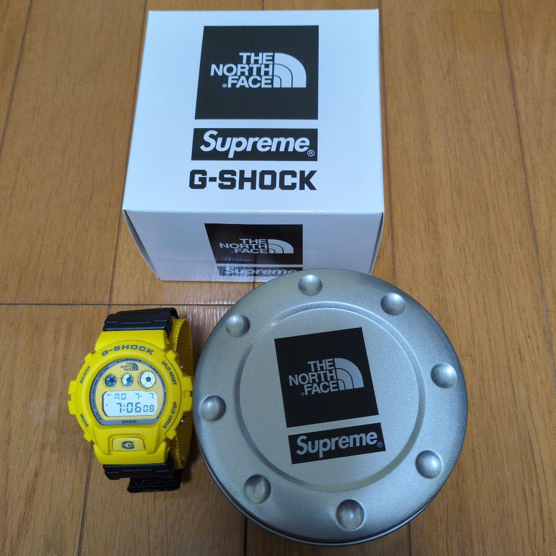 G-SHOCK THE NORTH FACE × Supreme イエロー