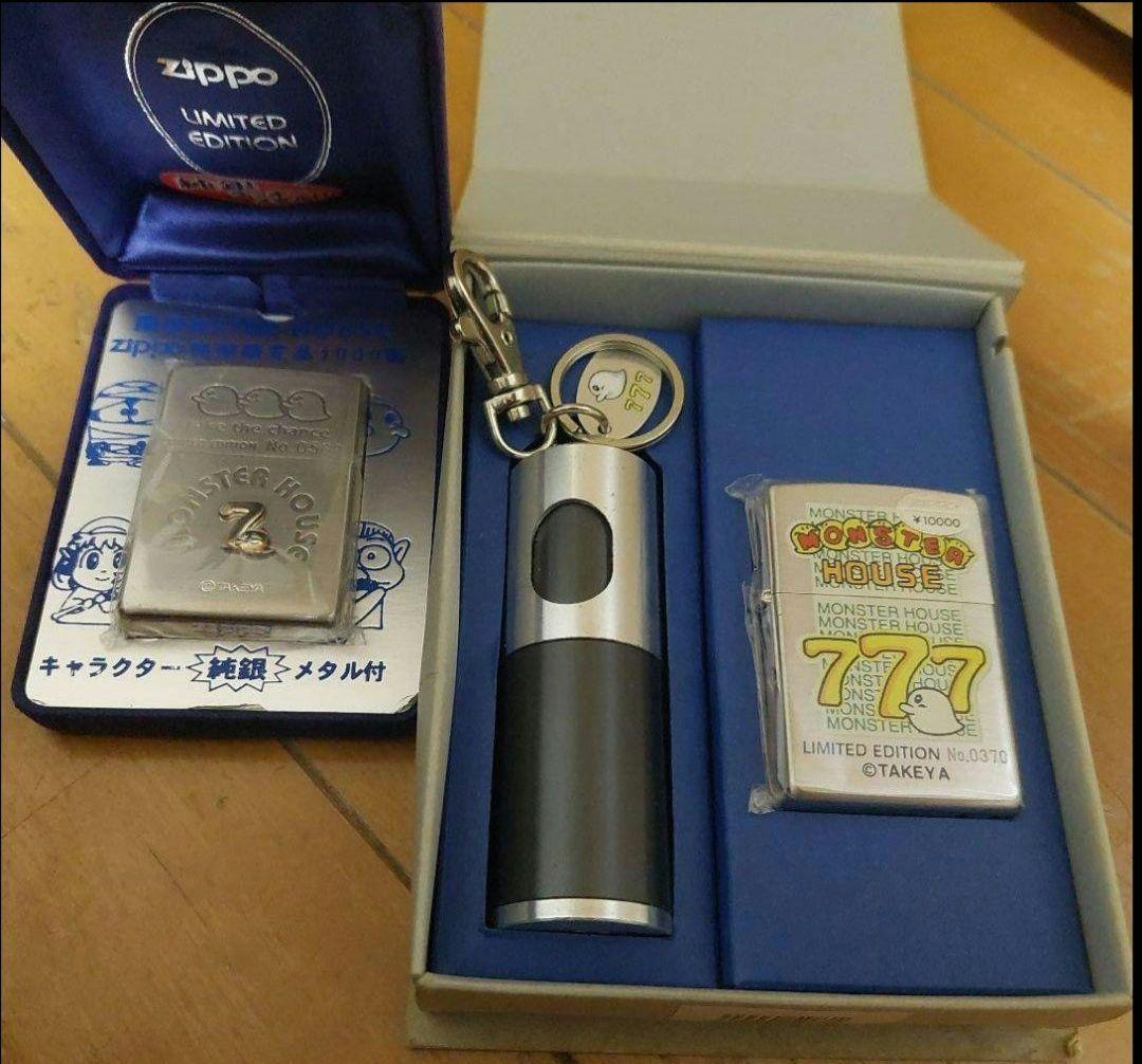 送料込！ 純銀　新品未使用品 ZIPPO　モンスターハウス 限定1000個