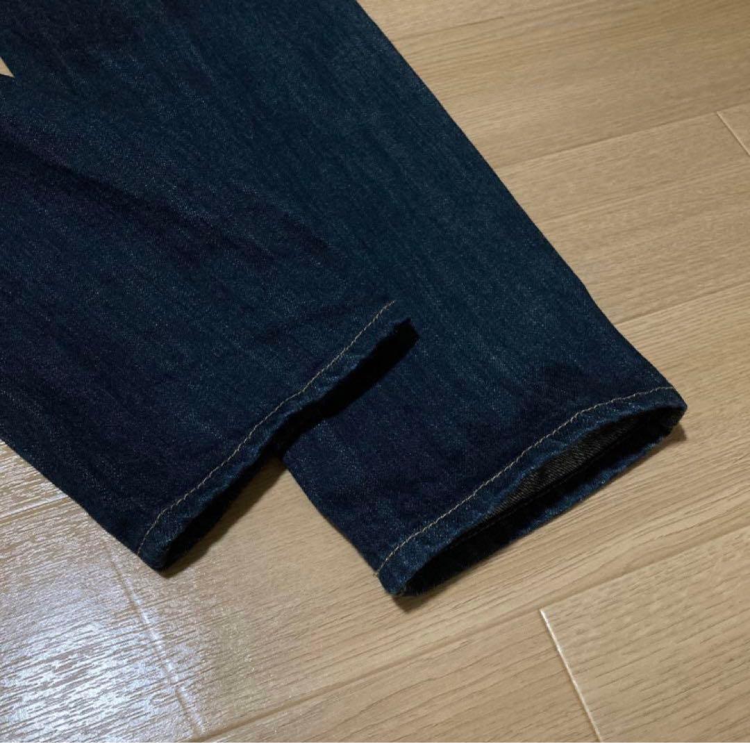 【極美品】パラスパレス デニム ストレートデニム インディゴ レザー 牛革 【極美品】パラスパレス デニム ストレートデニム インディゴ レザー 牛革