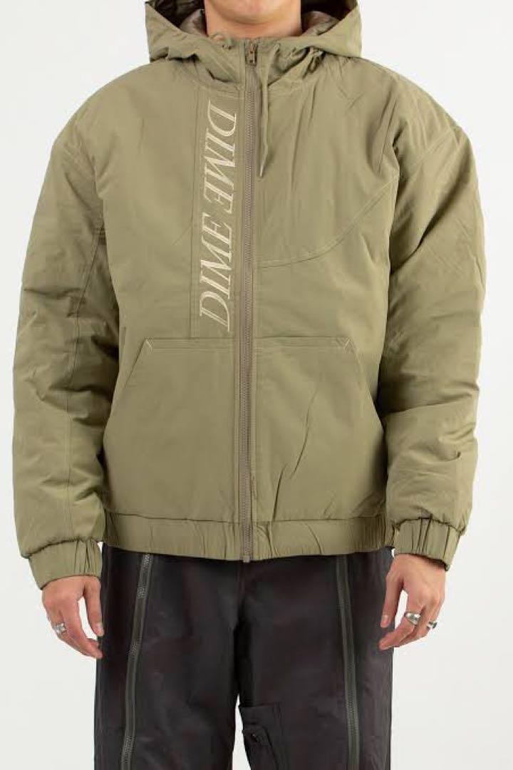 Dime Quilted Hooded Jacket Mサイズ ダイム】DIME QUILTED HOODED JACKET ジャケット